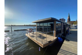 Hausboot Fjord Ankerplatz mit Biosauna in Schleswig, Schleswig
